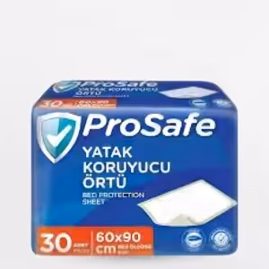 ProSafe Yatak Koruyucu Örtü 60x90 cm 30'lu