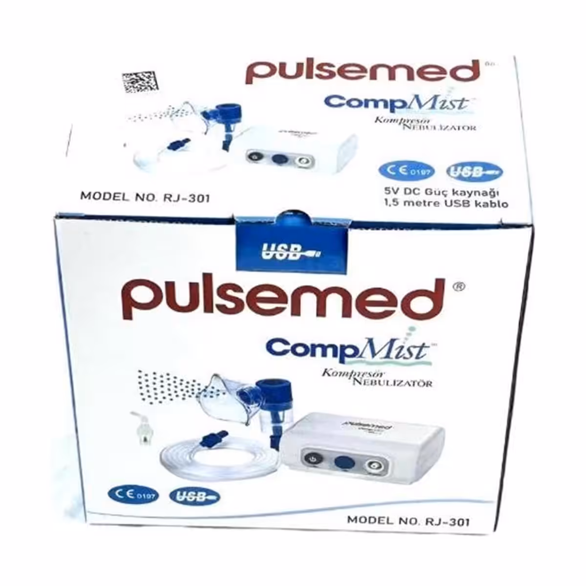 Pulsemed Compmist Kompresörlü Nebulizatör Rj 301