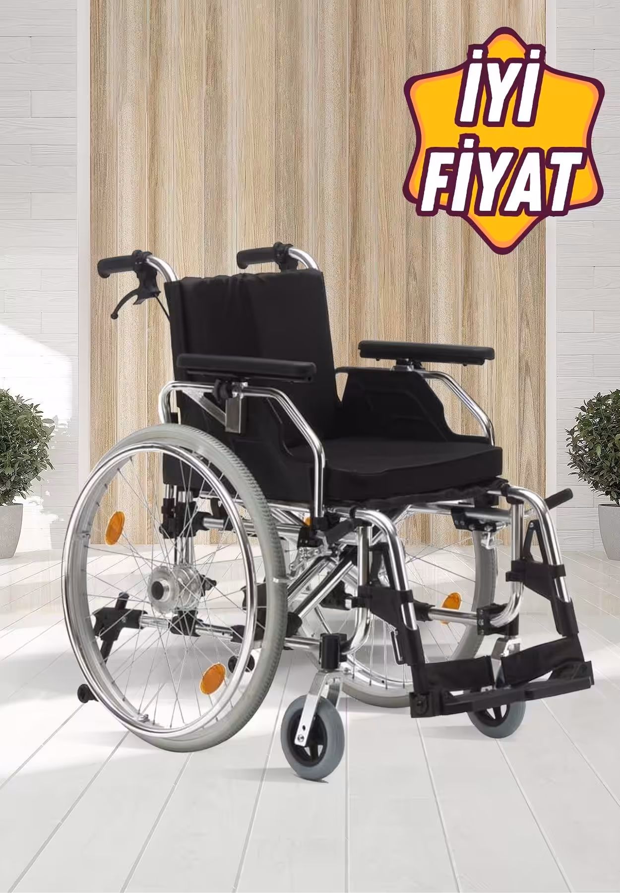 Pulsemed Ky956lqh 51 Tekerlekli Sandalye Alman Stil