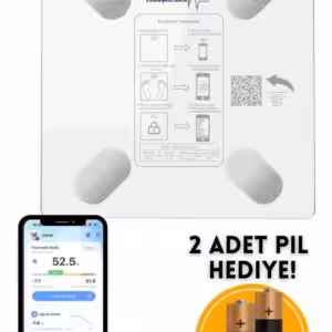 Respirox Bluetooth Özellikli Akıllı Tartı BL 2601