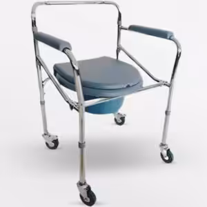 Respirox Rlts 04 Lazımlıklı Tekerlekli Sandalye Çelik