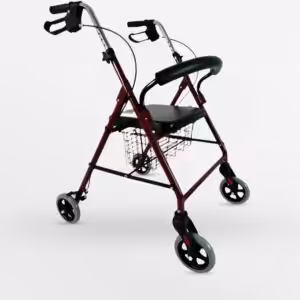 Respirox Rr 01 4 Tekerli Rolatör (6 İnç Teker) Sepetli