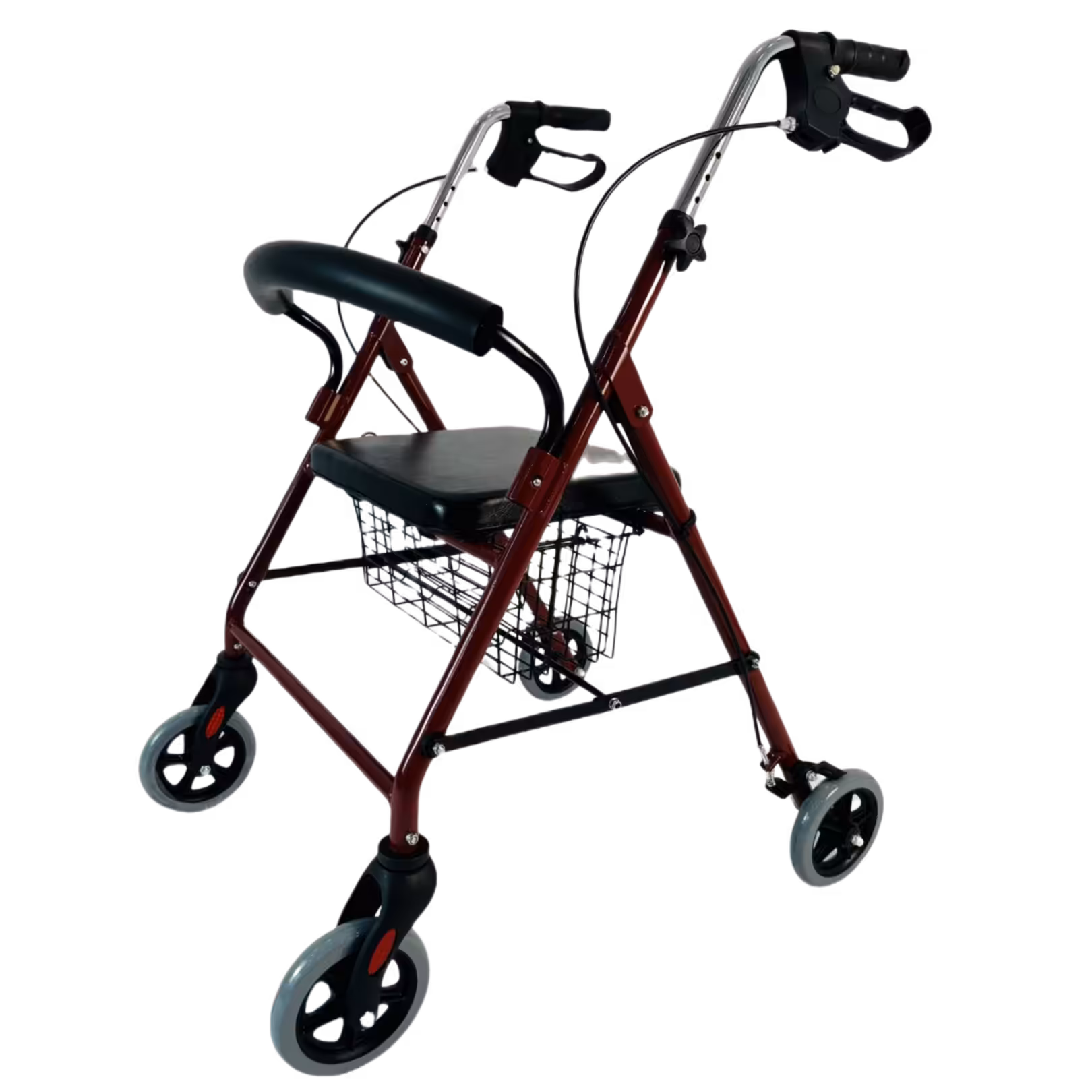 Respirox Rr 01 4 Tekerli Rolatör (6 İnç Teker) Sepetli