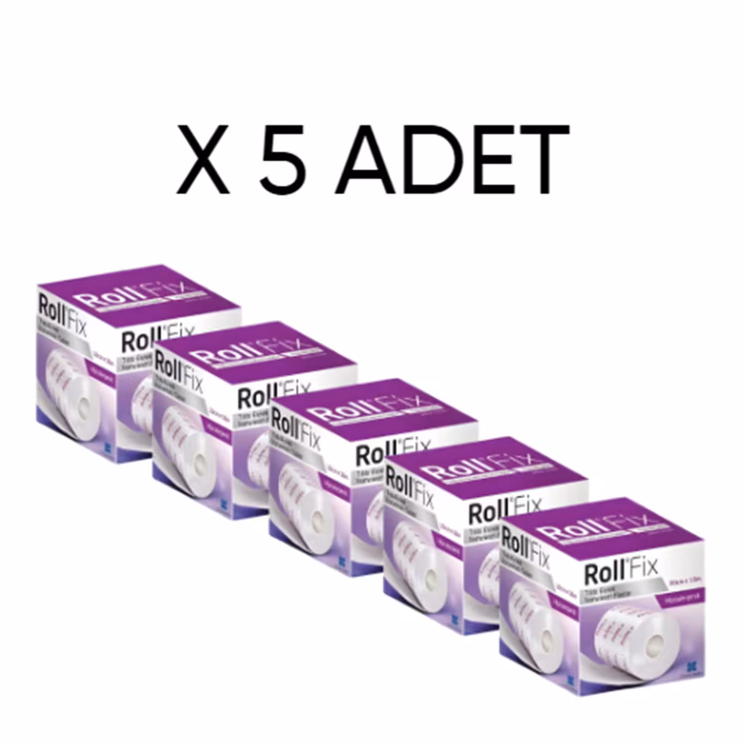 RollFix Esnek Tıbbi Flaster 10cm x 10m X 5 ADET