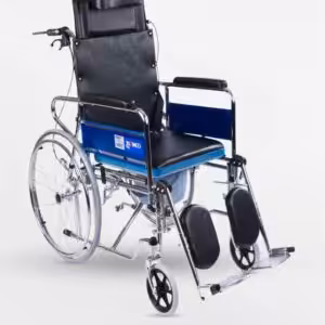 Sırt Yatar Tuvaletli Tekerlekli Sandalye Comfort Plus DM 609GC Modeli
