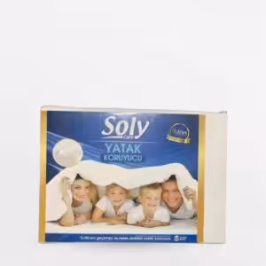 Soly Yatak Koruyucu Tek Kişilik Alez 90Cmx190cm