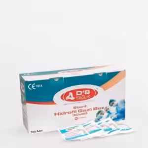 Steril 30 x 80 Gazlı Bez 2 Parça (150 Adet)