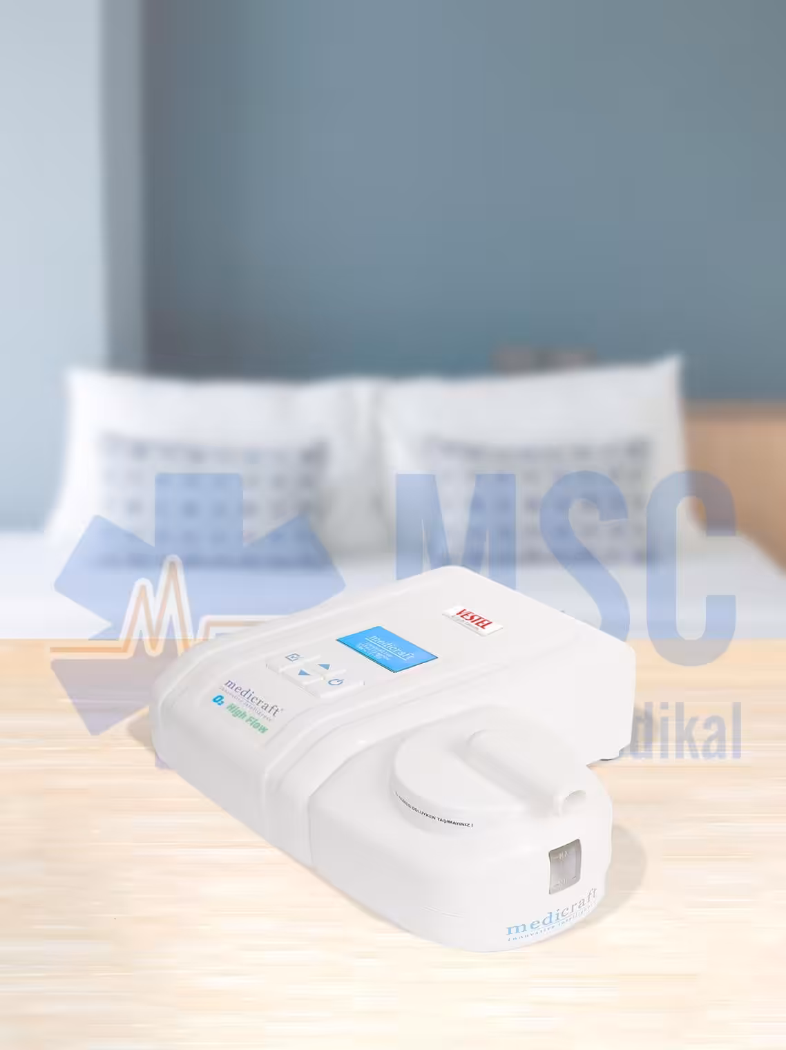 Vestel MediCraft Yüksek Akış Oksijen Terapi Cihazı Tam Set