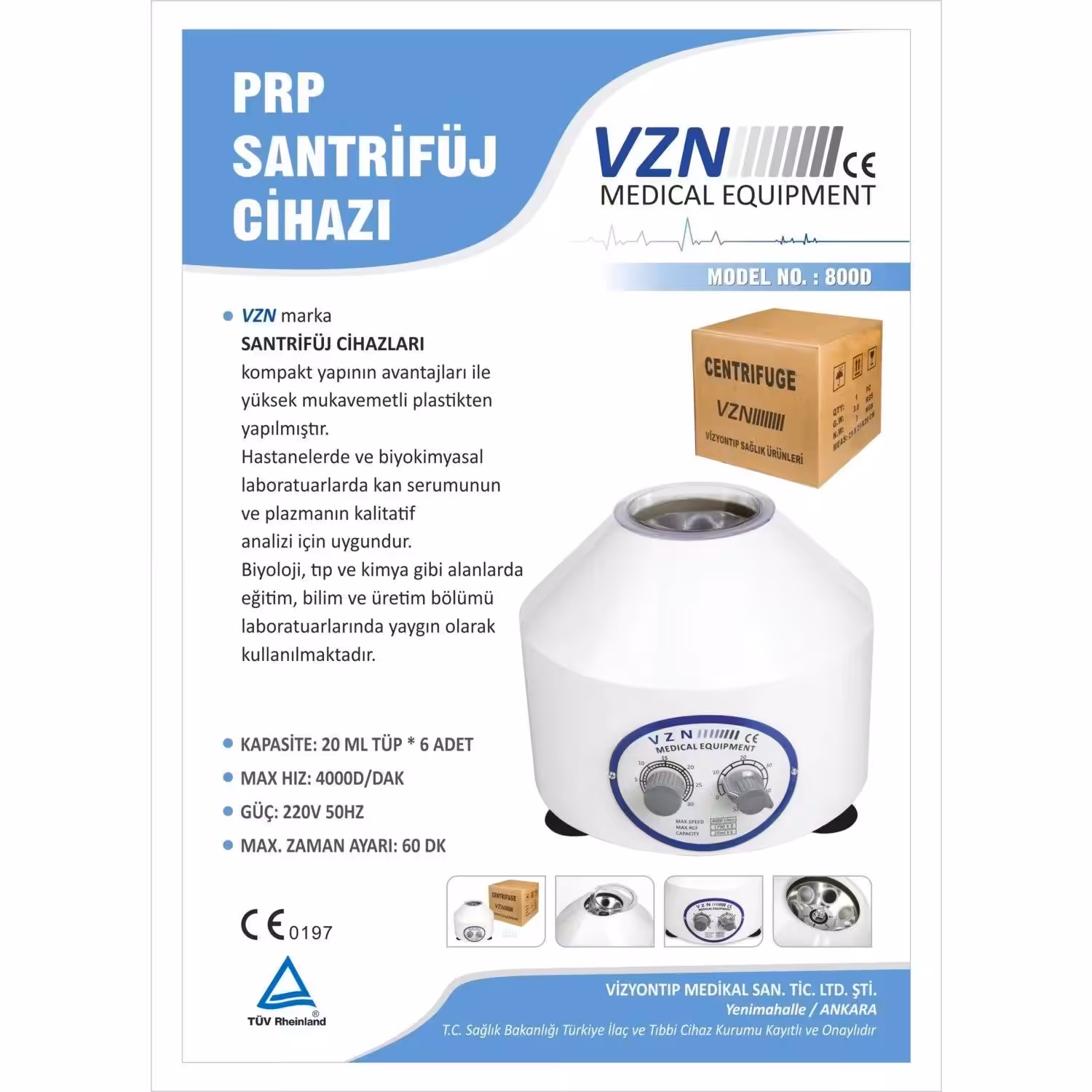 Vzn Santrifüj Cihazı
