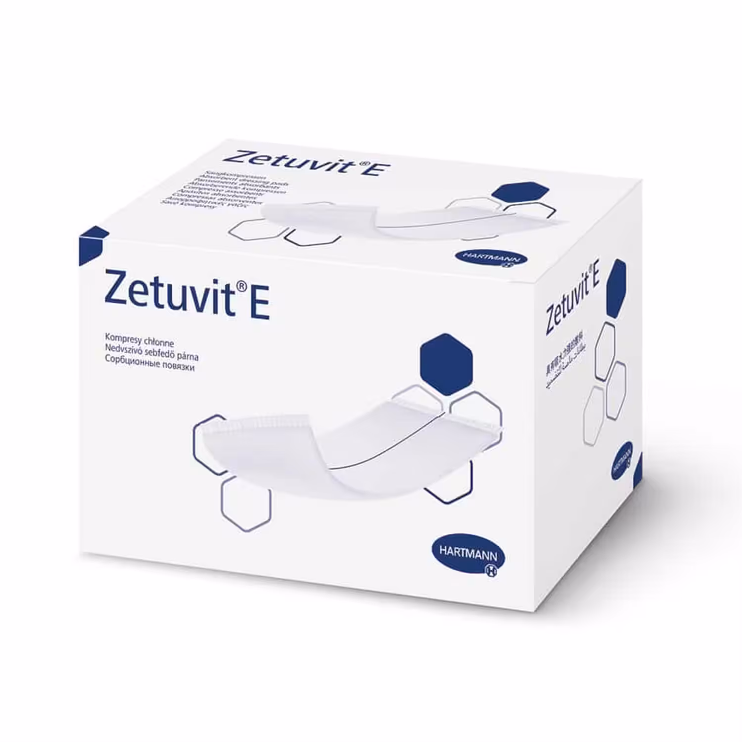 Zetuvit E – Steril Pamuklu Yara Pedi 10×10 cm